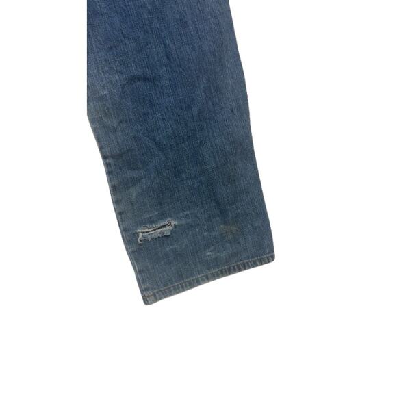 Vintage 90s Marithe Francois Girbaud Canvas Trim Jeans (PLEASE READ DESCRIPTION) - Picture 13 of 16